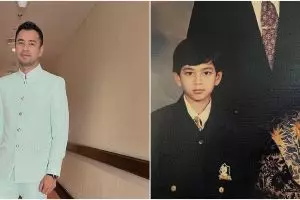 11 Potret masa kecil Raffi Ahmad, paras tampannya dipuji
