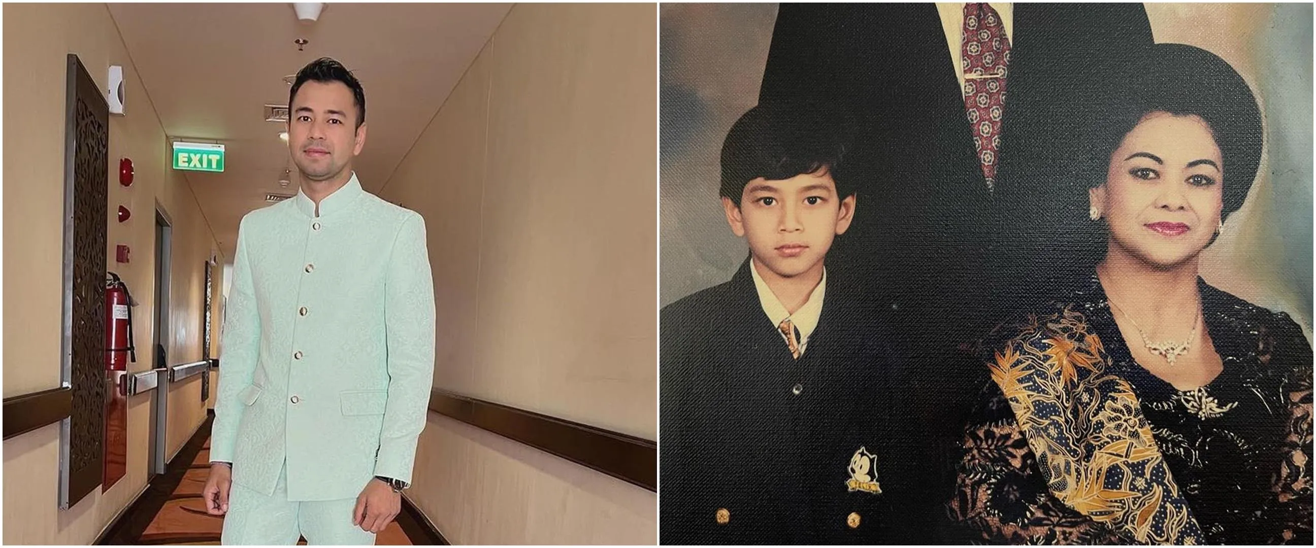 11 Potret masa kecil Raffi Ahmad, paras tampannya dipuji