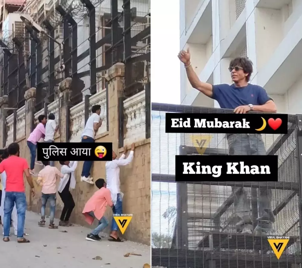 Shah rukh khan rayakan Lebaran © Instagram