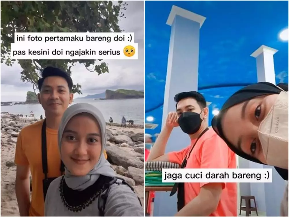 kisah wanita bertemu jodoh © TikTok