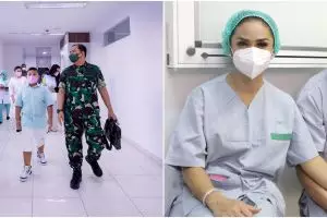 11 Momen Krisdayanti dan Raul Lemos dampingi Kellen sunat, akui cemas