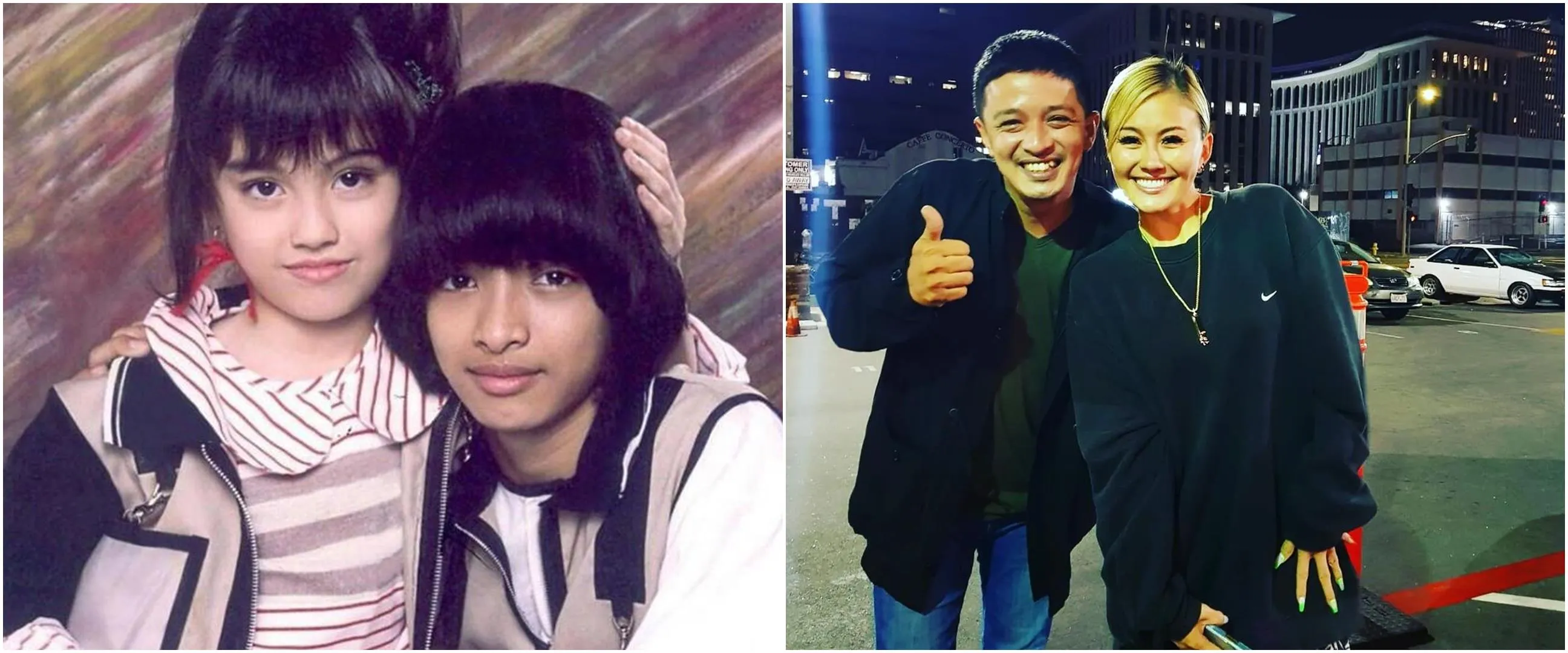 11 Potret kebersamaan Eza Yayang dan Agnez Mo dari dulu hingga kini