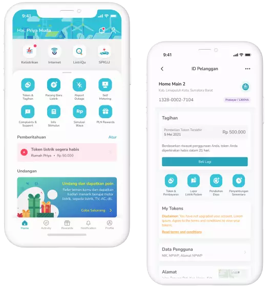 bayar tagihan listrik lewat PLN Mobile © 2022 brilio.net