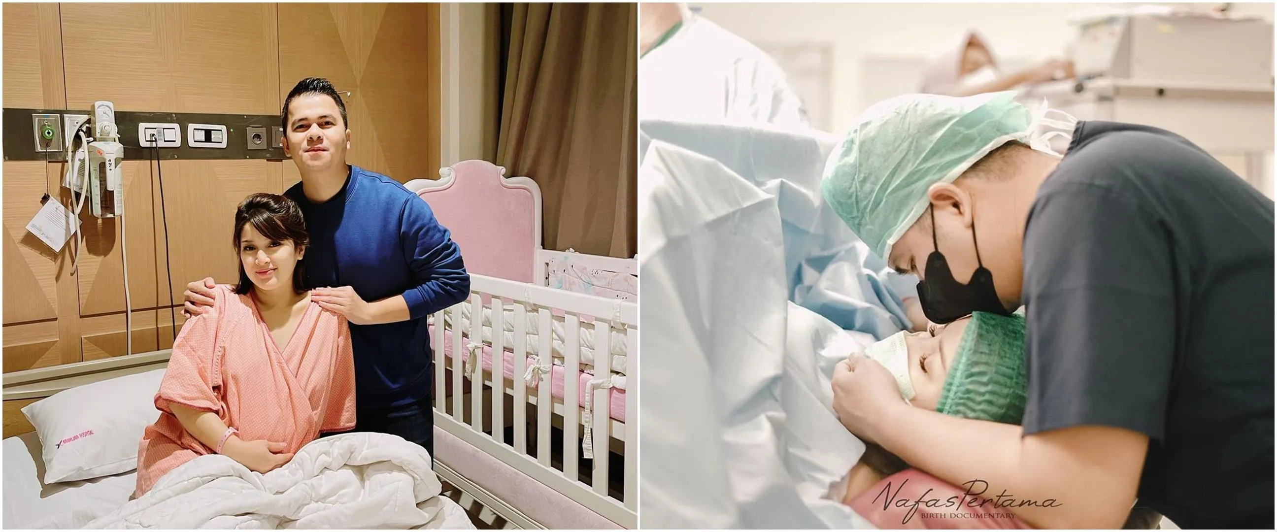 11 Momen Rosiana Dewi melahirkan anak pertama, namanya unik