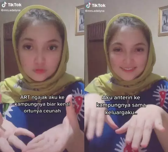 Curhat majikan dikibuli ART © TikTok Curhat majikan dikibuli ART © TikTok
