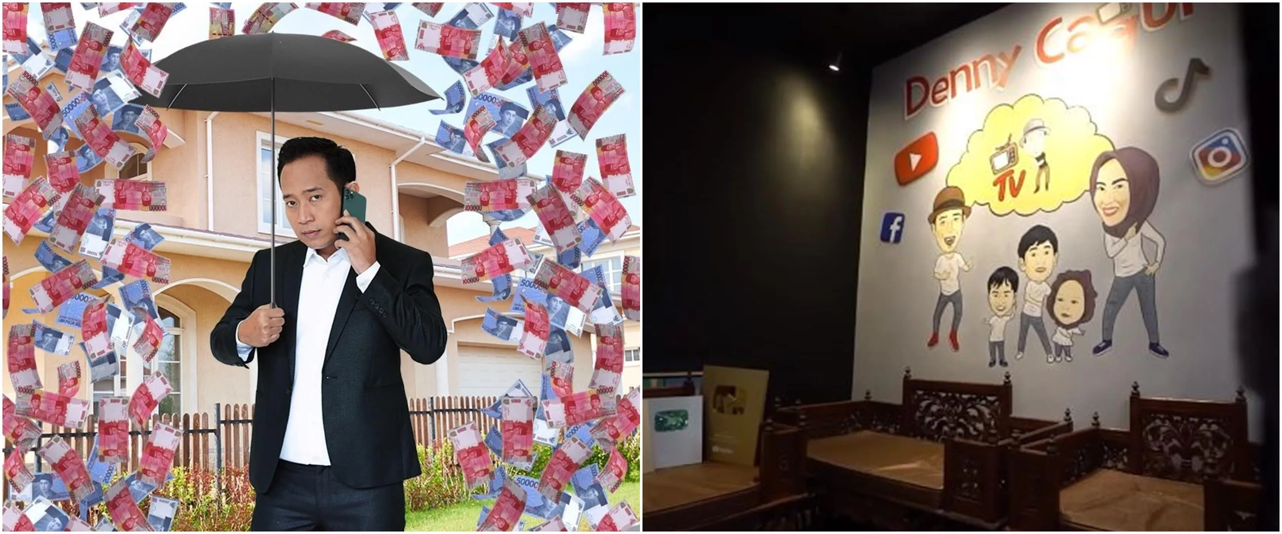11 Potret kantor Denny Cagur usai renovasi, habiskan dana Rp 1 miliar