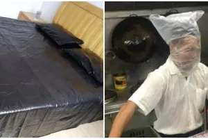 11 Potret absurd orang manfaatkan plastik ini bikin geleng kepala