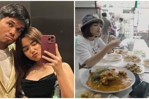 11 Momen Fuji susul Thariq Halilintar ke Singapura, nggak tahan LDR