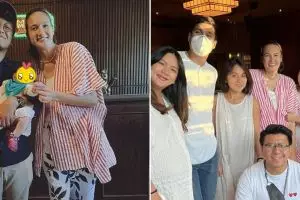 11 Momen Nadine Chandrawinata rayakan ulang tahun pertama sebagai ibu