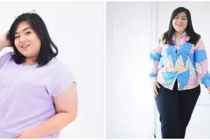 Wanita ini unggah transformasi dari gemuk jadi kurus, bikin ngakak pol