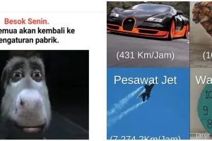 11 Status kocak libur telah usai, kembali ke setelan pabrik