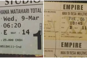 11 Editan nyeleneh tiket ini bikin nyengir kuda
