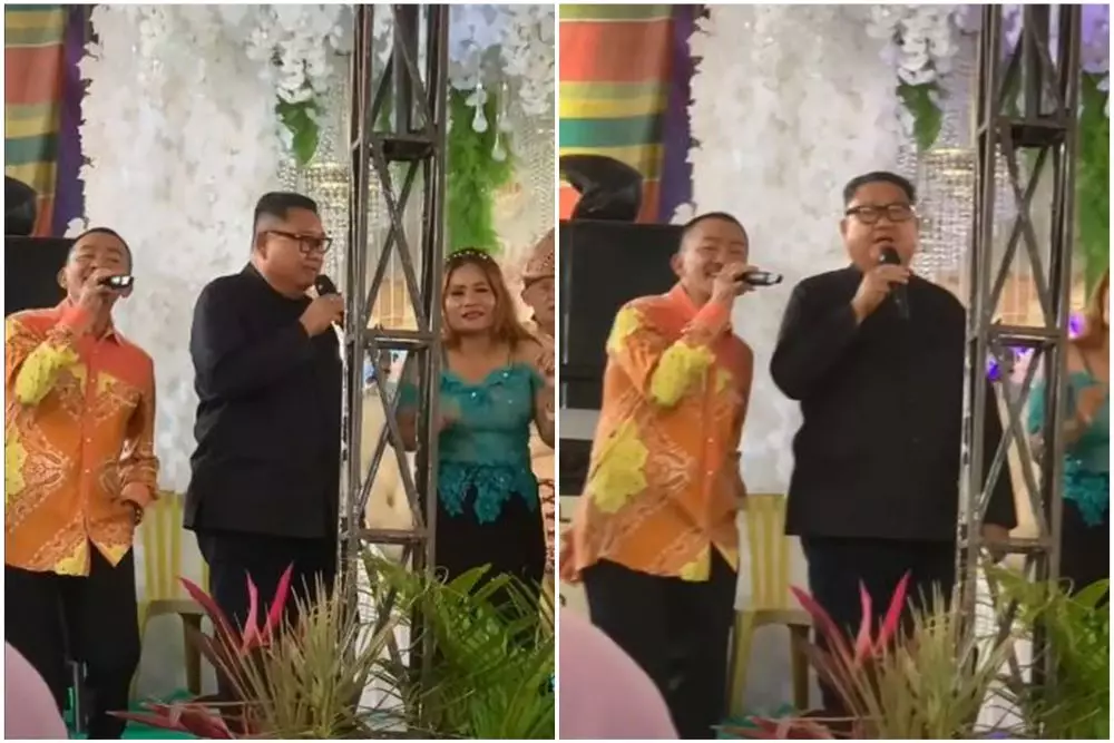 pria sumbang lagu mirip kim jong un © TikTok pria sumbang lagu mirip kim jong un © TikTok