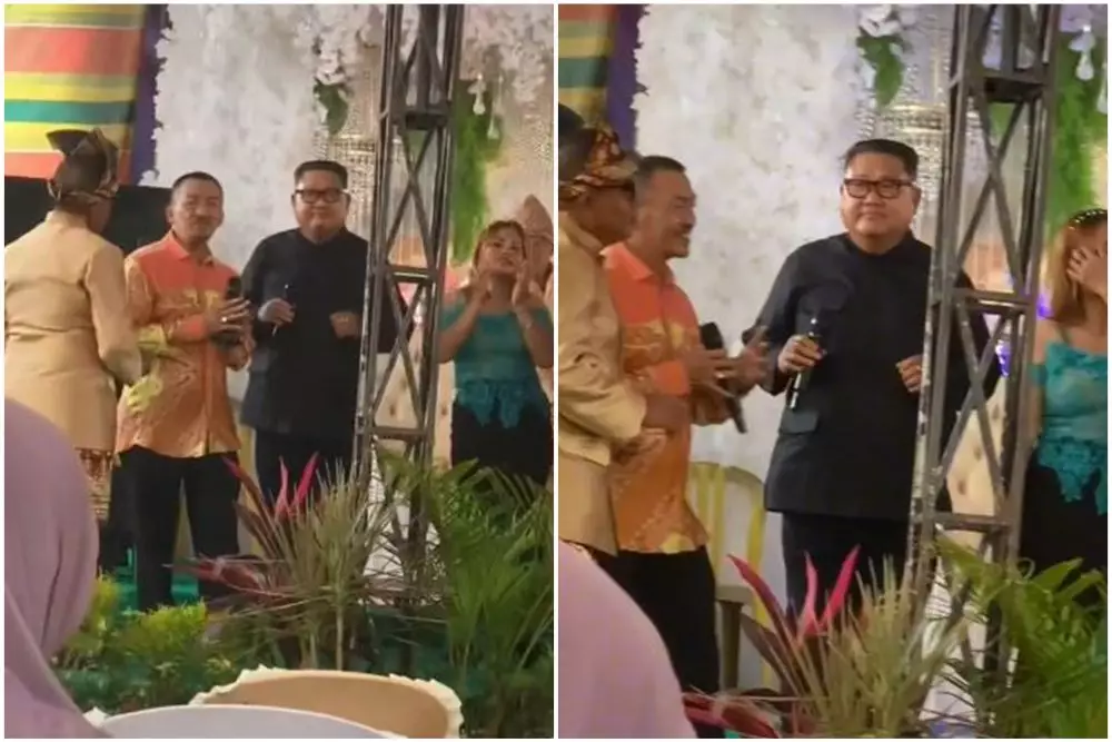 pria sumbang lagu mirip kim jong un © TikTok pria sumbang lagu mirip kim jong un © TikTok