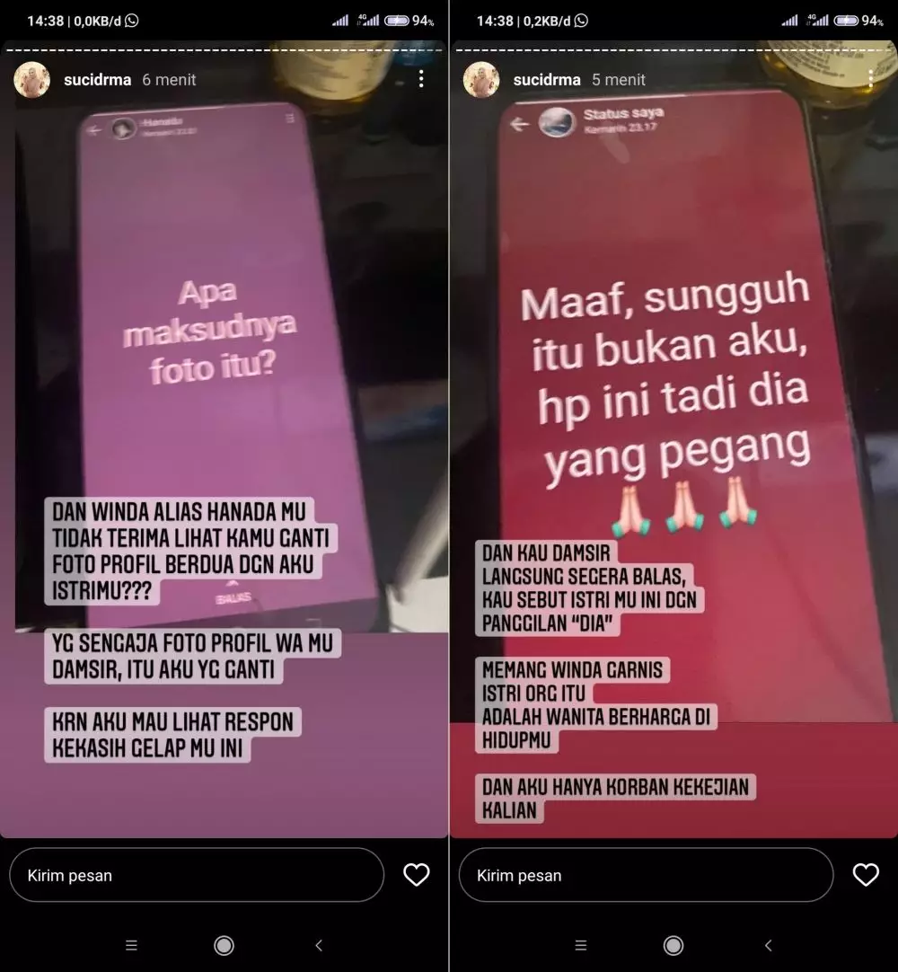 polwan diselingkuhi suami ASN Berbagai sumber