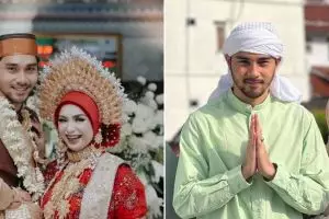 11 Potret Achmad Megantara 'Bima' KKN Desa Penari bareng istri, mesra