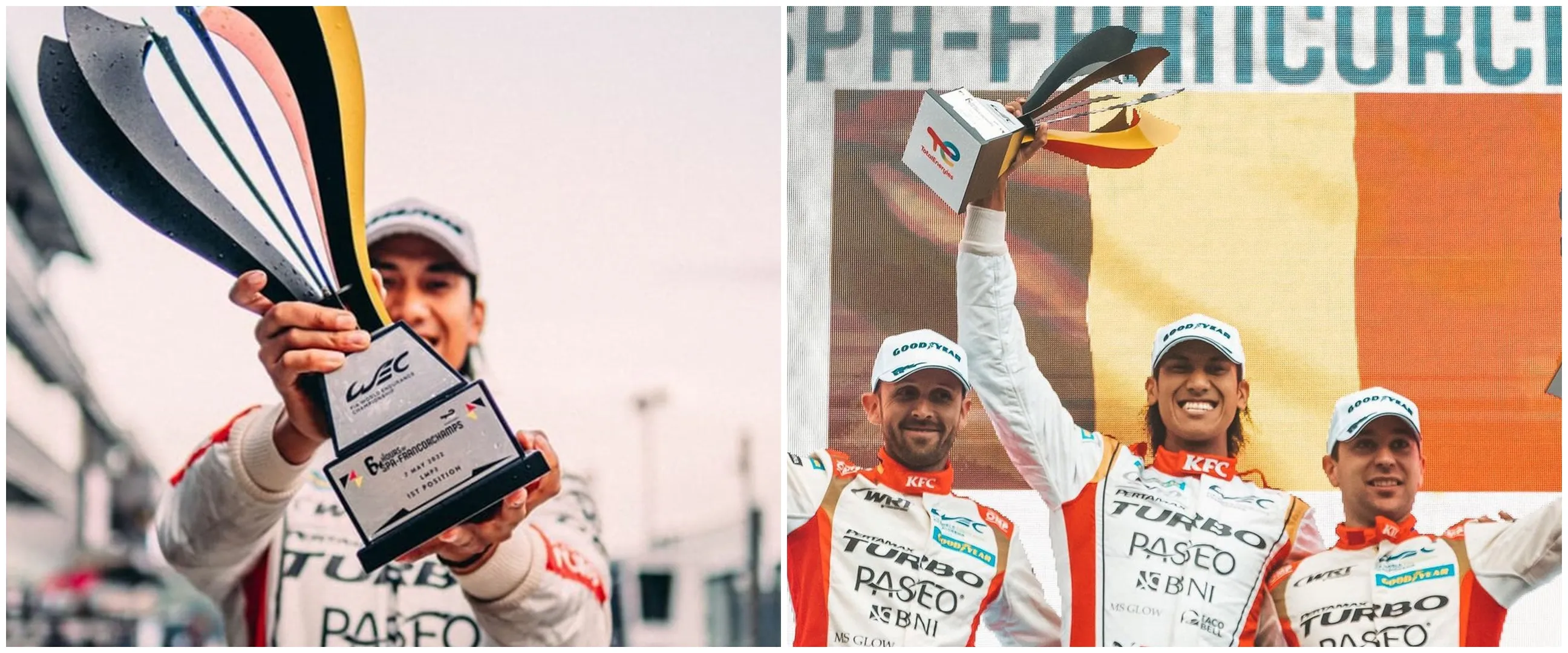 11 Momen membanggakan Sean Gelael juara balapan FIA WEC Belgia