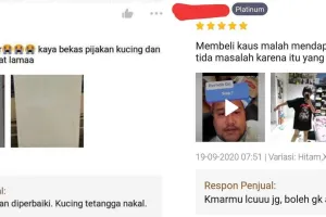 11 Balasan review bintang 5 admin online shop ini bikin ngakak pol
