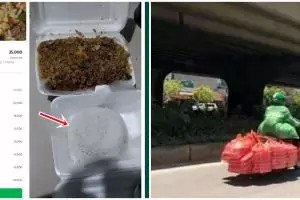 11 Momen lucu pesan makan di ojek online, ada aja kejadiannya