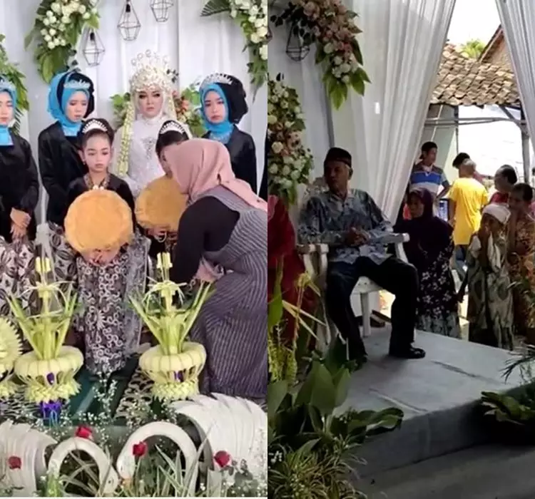 pengantin wanita resepsi tanpa mempelai pria © berbagai sumber