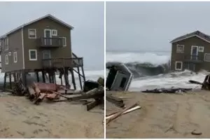 Rumah seharga Rp 5 miliar hanyut terbawa ombak, begini kronologinya