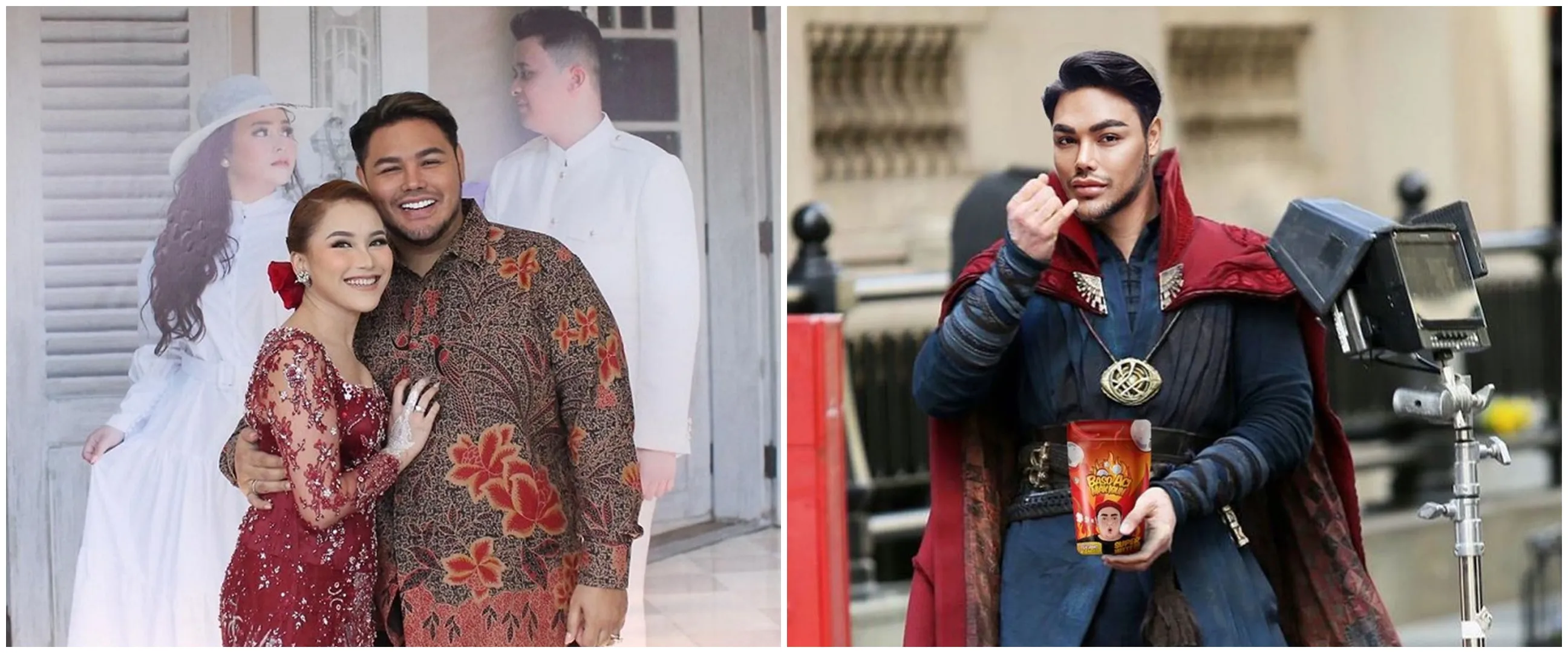 8 Foto editan Ivan Gunawan jadi tokoh film, pose bareng Ayu Ting Ting