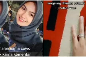 Jodoh nggak kemana, wanita ini bertemu suami lewat komentar TikTok