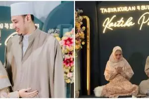 11 Momen tasyakuran 4 bulan kehamilan kedua Kartika Putri, penuh haru
