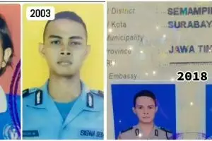 Bukti jodoh tak pandang usia, suami sudah polisi saat istri masih TK