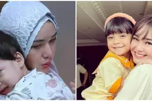 Potret akrab Amanda Manopo dan 7 'anaknya' di sinetron, parasnya mirip