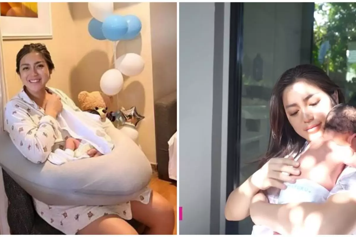 Biasa glamor, ini 11 potret natural Jessica Iskandar momong anak kedua