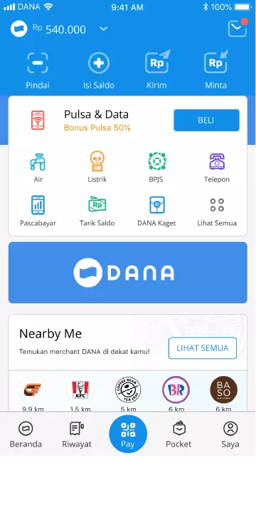 Cara beli token listrik lewat DANA © 2022 brilio.net Cara beli token listrik lewat DANA © 2022 brilio.net