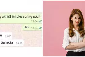 13 Chat teman curhat ujung-ujungnya ngeselin, bikin gagal paham