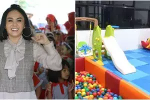 Renovasi ulang, intip 11 penampakan PAUD milik Yuni Shara