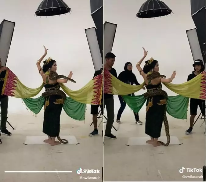 pemotretan poster KKN di Desa Penari Berbagai sumber