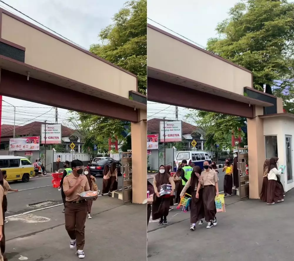 trend hari tanpa ransel © TikTok