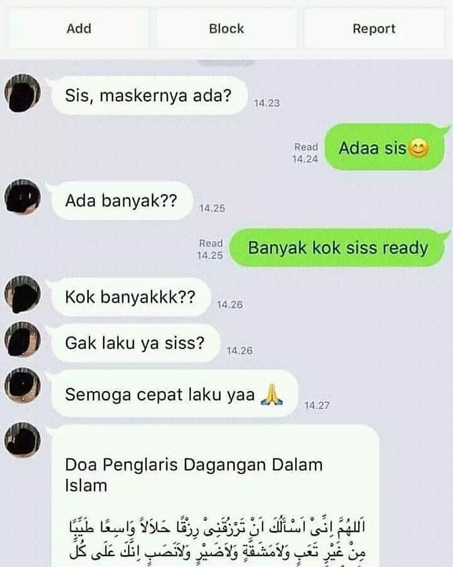 chat pembeli cuma tanya dagangan bikin kesel © berbagai sumber