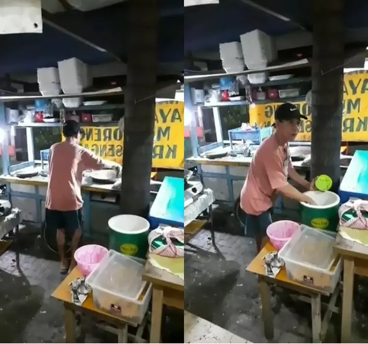 penjual nasgor didatangi sahabat usai 20 tahun berpisah Instagram/@coachfakhri