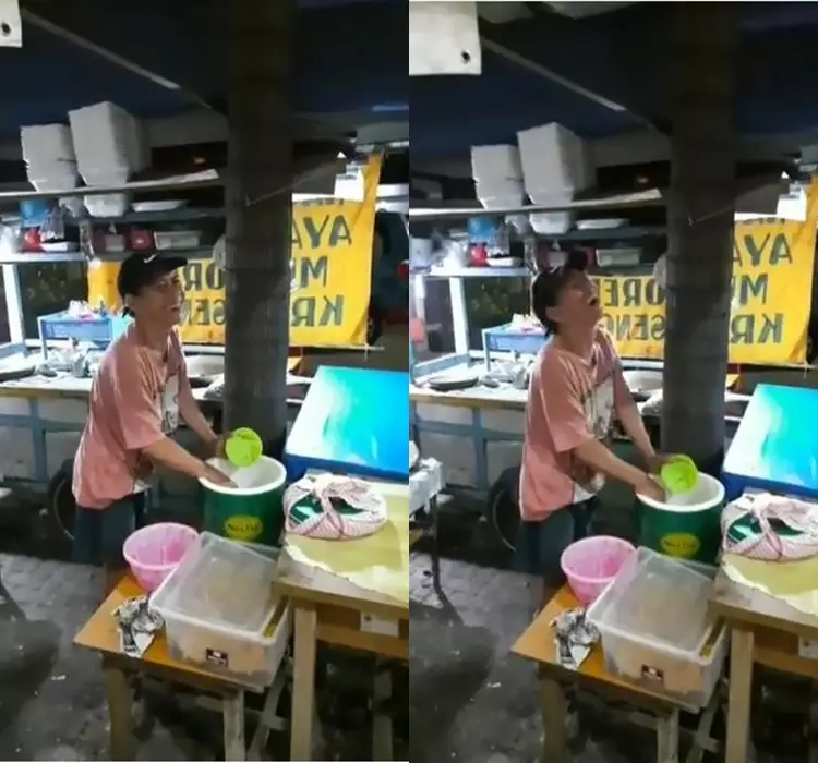 penjual nasgor didatangi sahabat usai 20 tahun berpisah Instagram/@coachfakhri