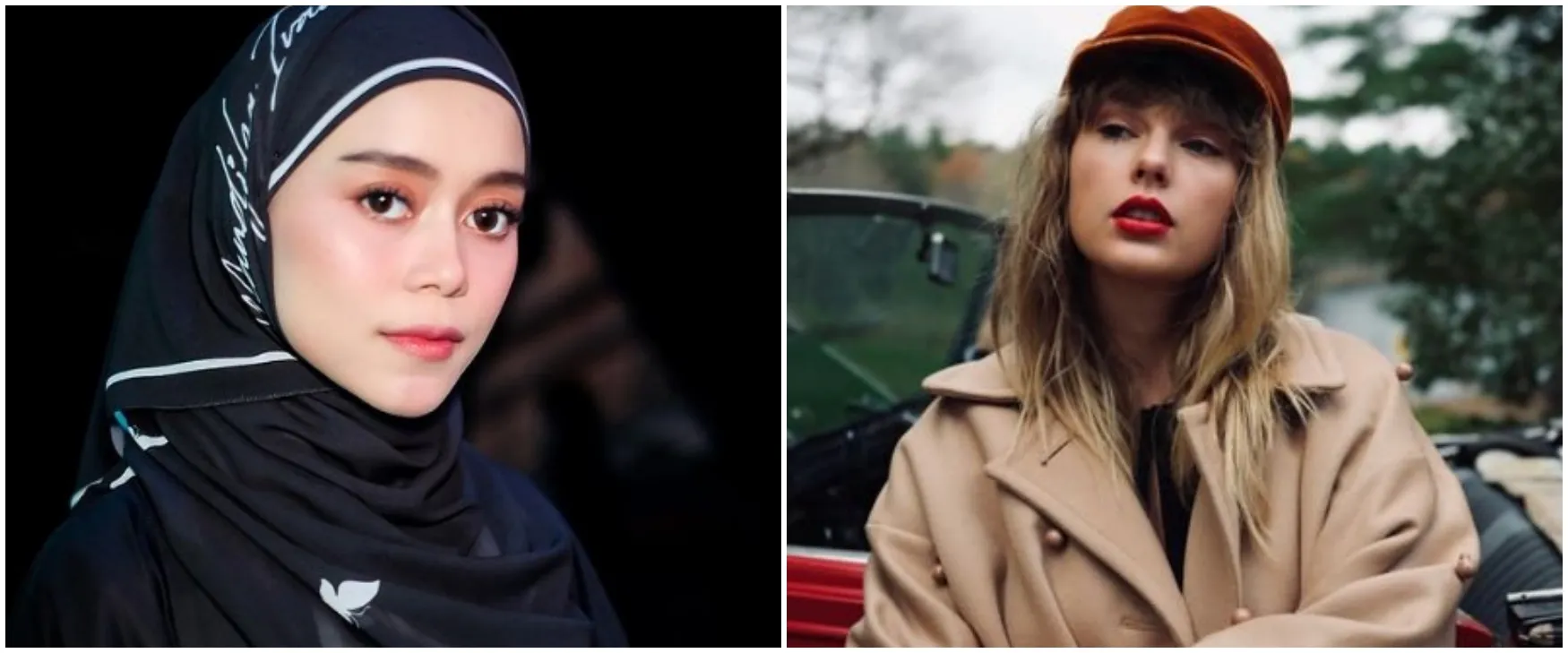 Momen Lesty kembaran baju dengan Taylor Swift, dipakai photoshoot