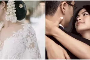 7 Momen Maudy Ayunda menikah pakai kebaya, sosok suami bikin penasaran