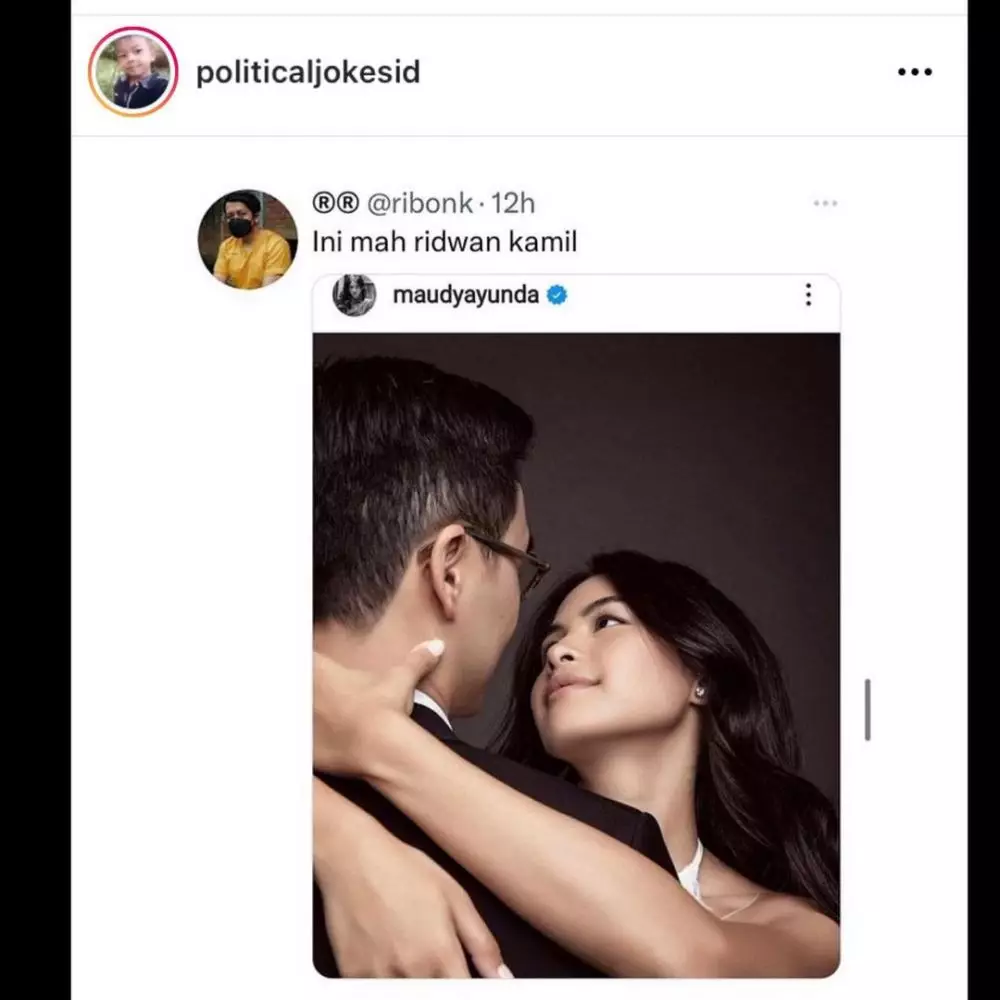 Ridwan Kamil mirip suami Maudy Ayunda berbagai sumber Ridwan Kamil mirip suami Maudy Ayunda berbagai sumber