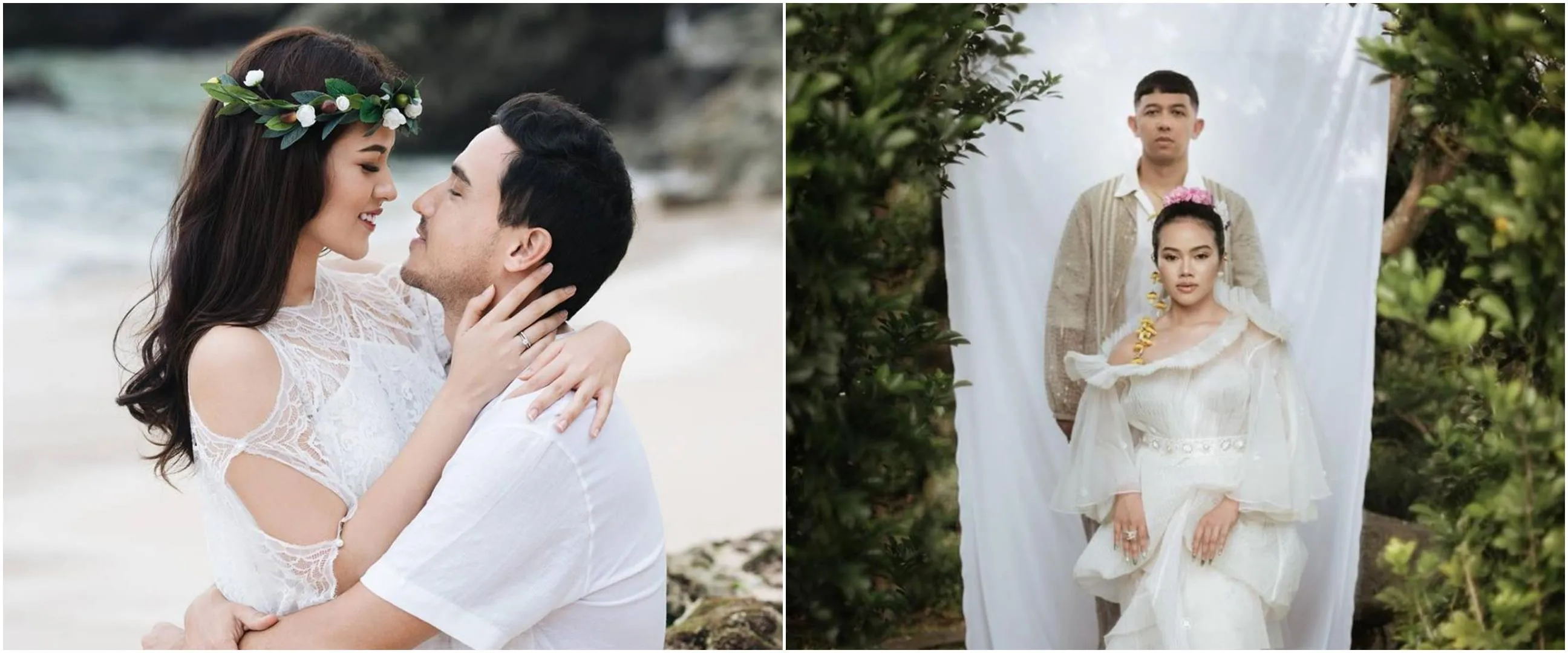 Potret prewedding 13 penyanyi, Maudy Ayunda serasi gunakan hanbok