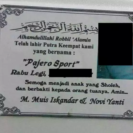 Nama unik kreatif © berbagai sumber Nama unik kreatif © berbagai sumber