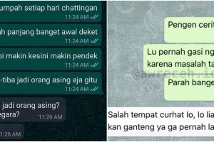 11 Chat curhat putus cinta ke sahabat ini endingnya bikin kesel