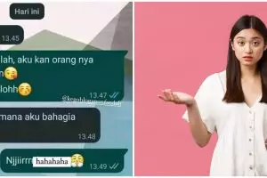 13 Chat lucu di-PHP pacar sendiri, bikin kesal seketika
