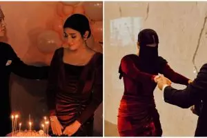 11 Momen ultah Naysilla Mirdad, dapat kejutan romantis dari kekasih