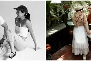 Potret prewedding 11 penyanyi gaya kasual, Maudy Ayunda tampil sporty