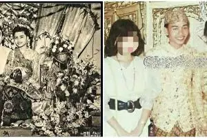Potret lawas pernikahan orang tua 13 seleb, bikin nostalgia