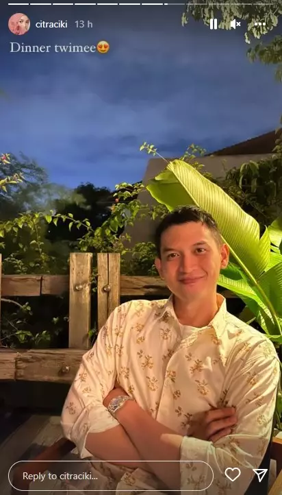 Citra Kirana dan Rezky Aditya dinner Berbagai sumber